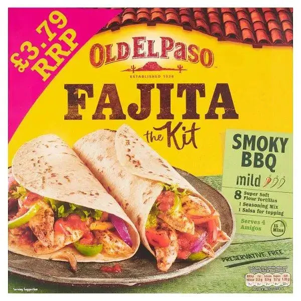Old El Paso Fajita the Kit Smoky BBQ 500g (Case of 4)  Adomoo