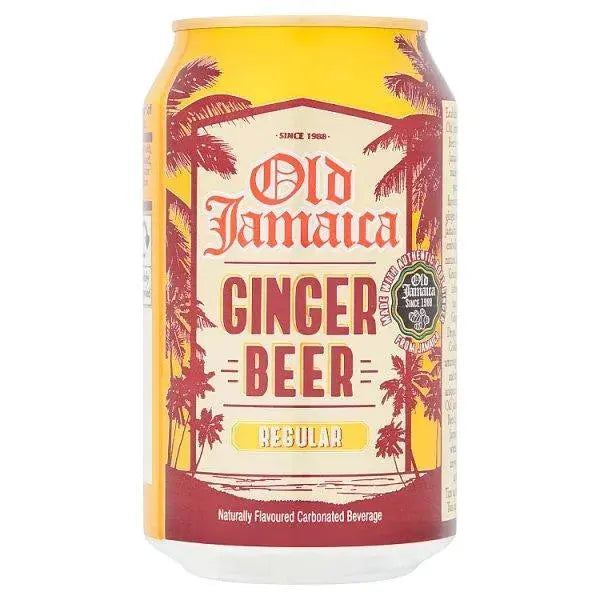 Old Jamaica Ginger Beer Regular 330ml (Case of 24)  Adomoo