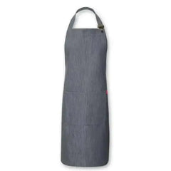 Oliver Harvey Denim Bib Apron Black, Grey, Indigo Adomoo