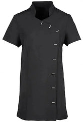 Orchid Beauty and Spa Tunic Black, Blue and Sapphire Adomoo