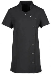 Orchid Beauty and Spa Tunic Black, Blue and Sapphire  Adomoo