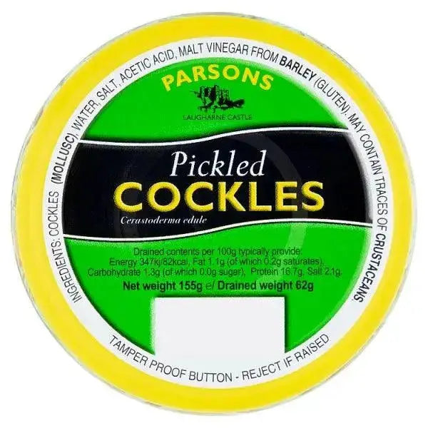 Parsons Pickled Cockles 155g (Case of 6)  Adomoo