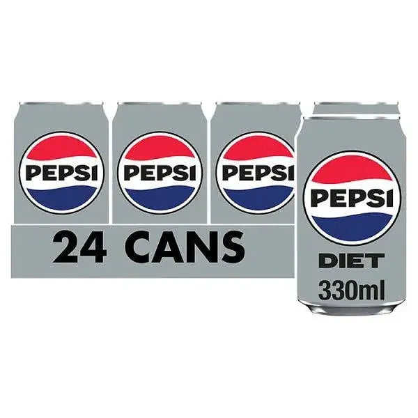 Pepsi Diet 330ml (Case of 24)  Adomoo