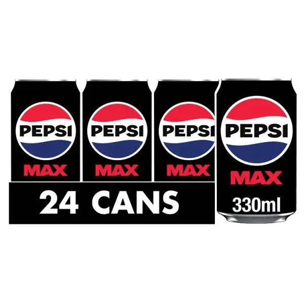 Pepsi Max 330ml (Case of 24)  Adomoo