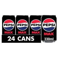 Pepsi Max 330ml (Case of 24)  Adomoo