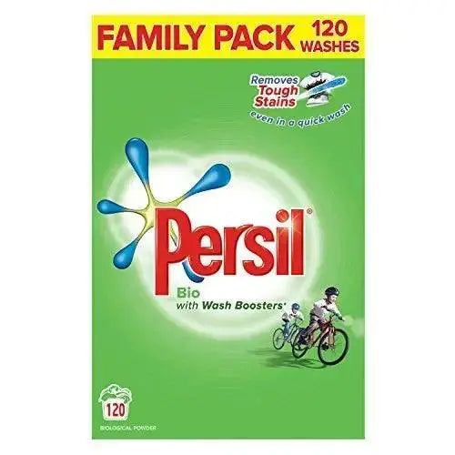 Persil Bio Biological Powder 120 Washes 8.4kg  Adomoo