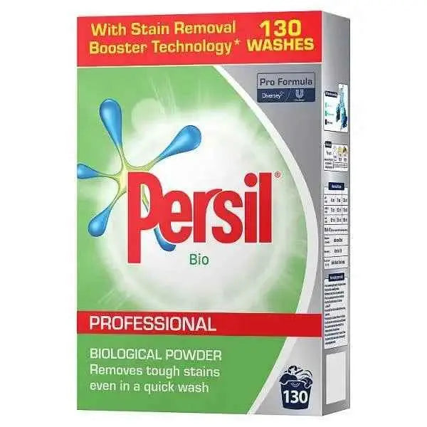 Persil Bio Pro Formula Professional Biological Powder 130 Washes 8.4kg  Adomoo