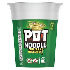 Pot Noodle Chicken & Mushroom Standard 90g (Case of 12)  Adomoo