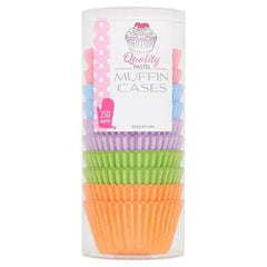 Quality Pastel Muffin Cases - Sets of 250  Adomoo