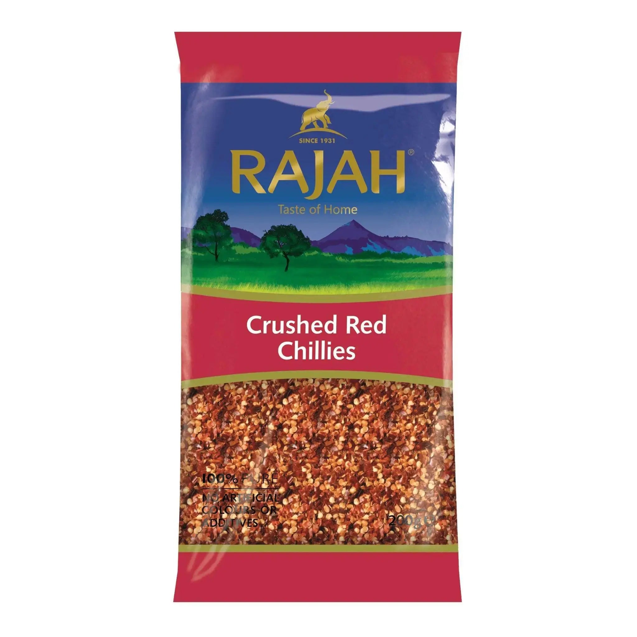 Rajah Crushed Red Chillies(200g)  Adomoo