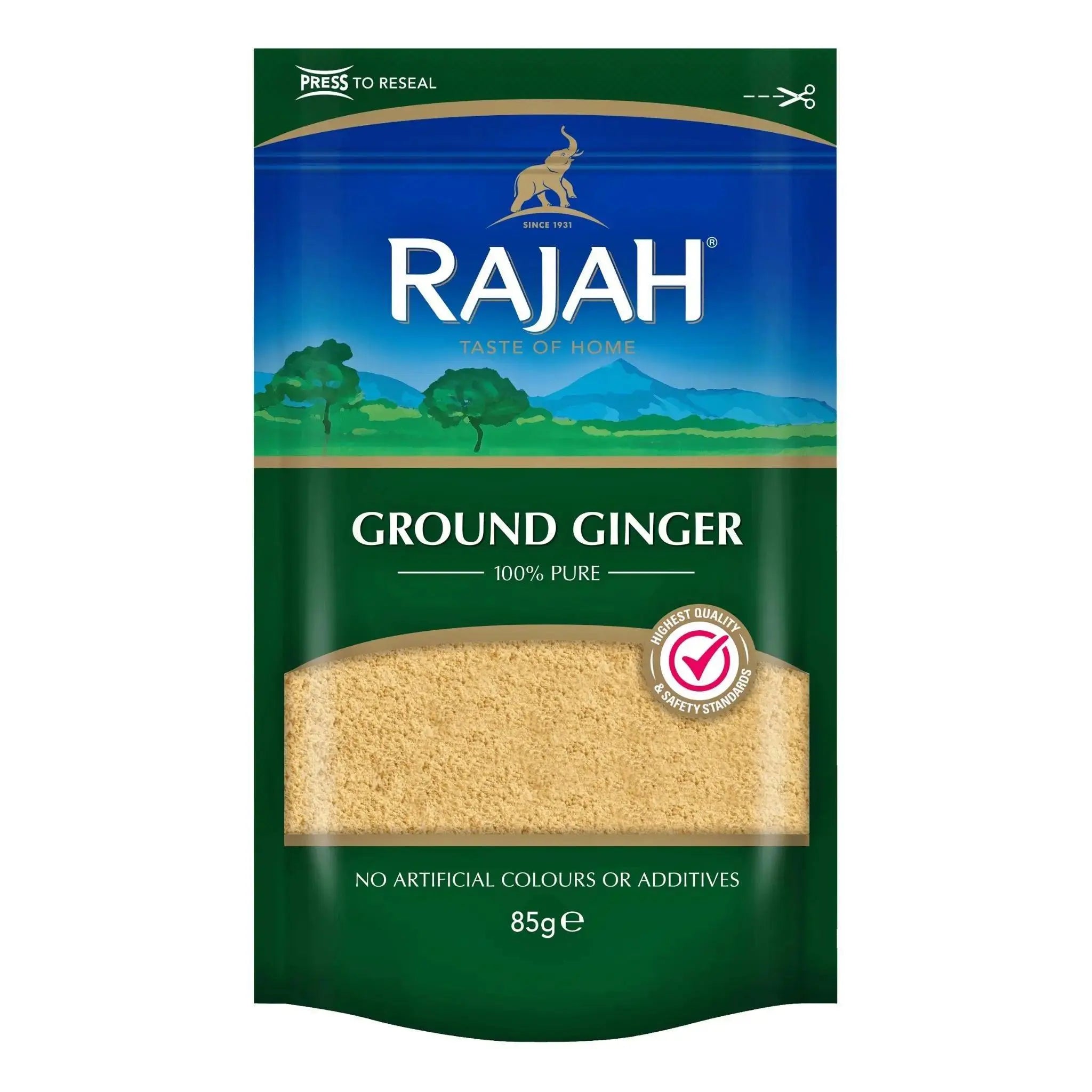 Rajah Ground Ginger 100g  Adomoo