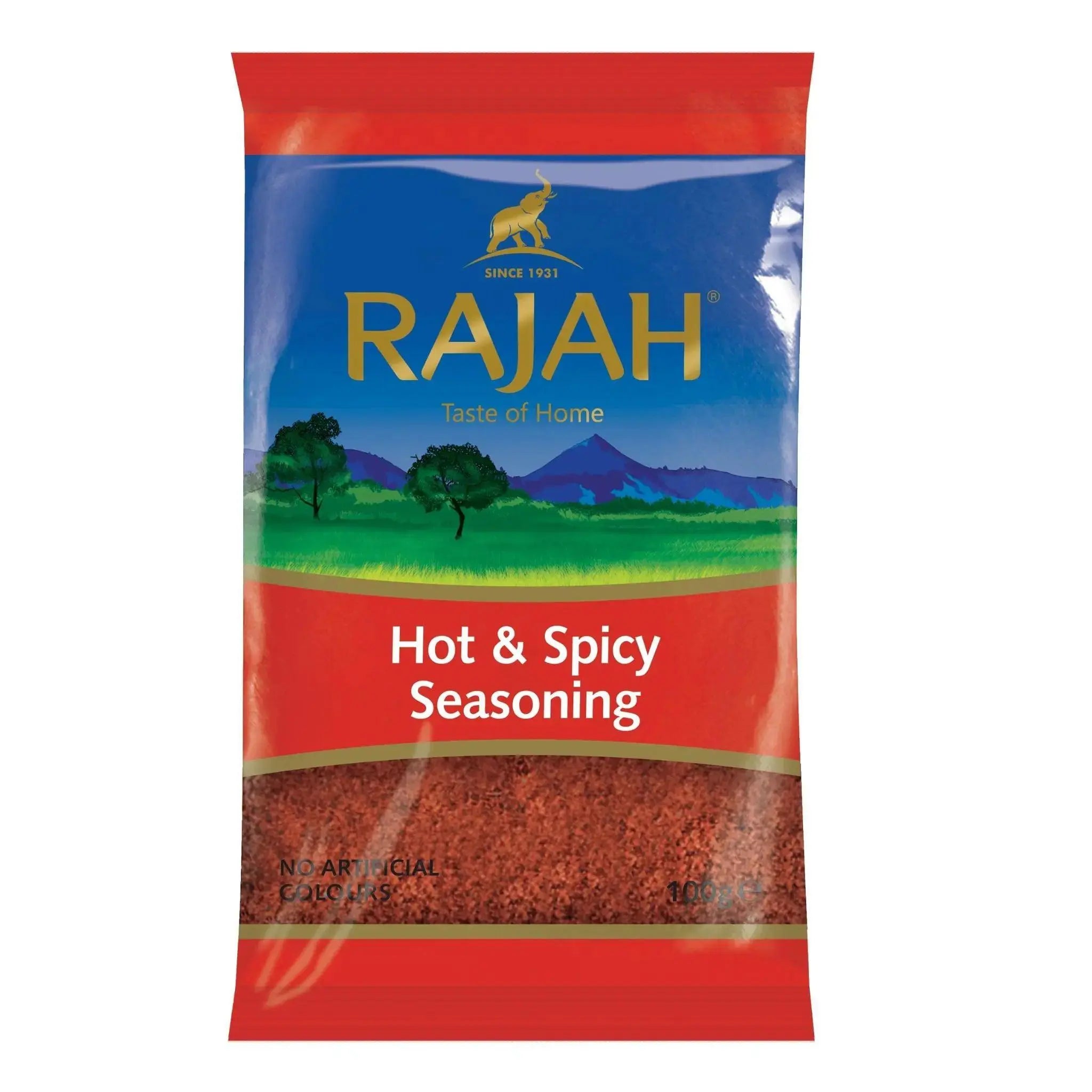 Rajah Hot & Spicy Seasoning (100g)  Adomoo