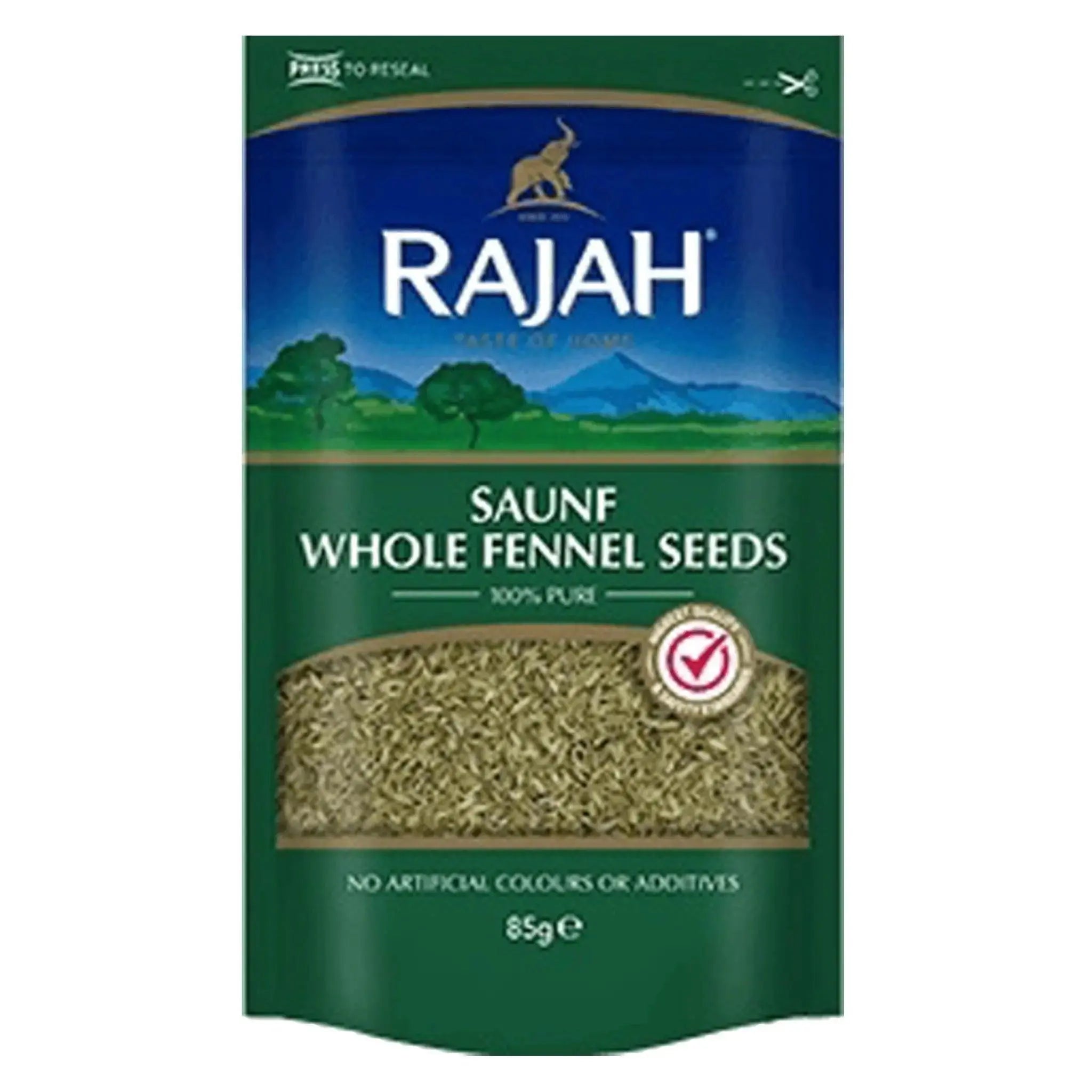 Rajah Saunf Whole Fennel Seeds (100g)  Adomoo