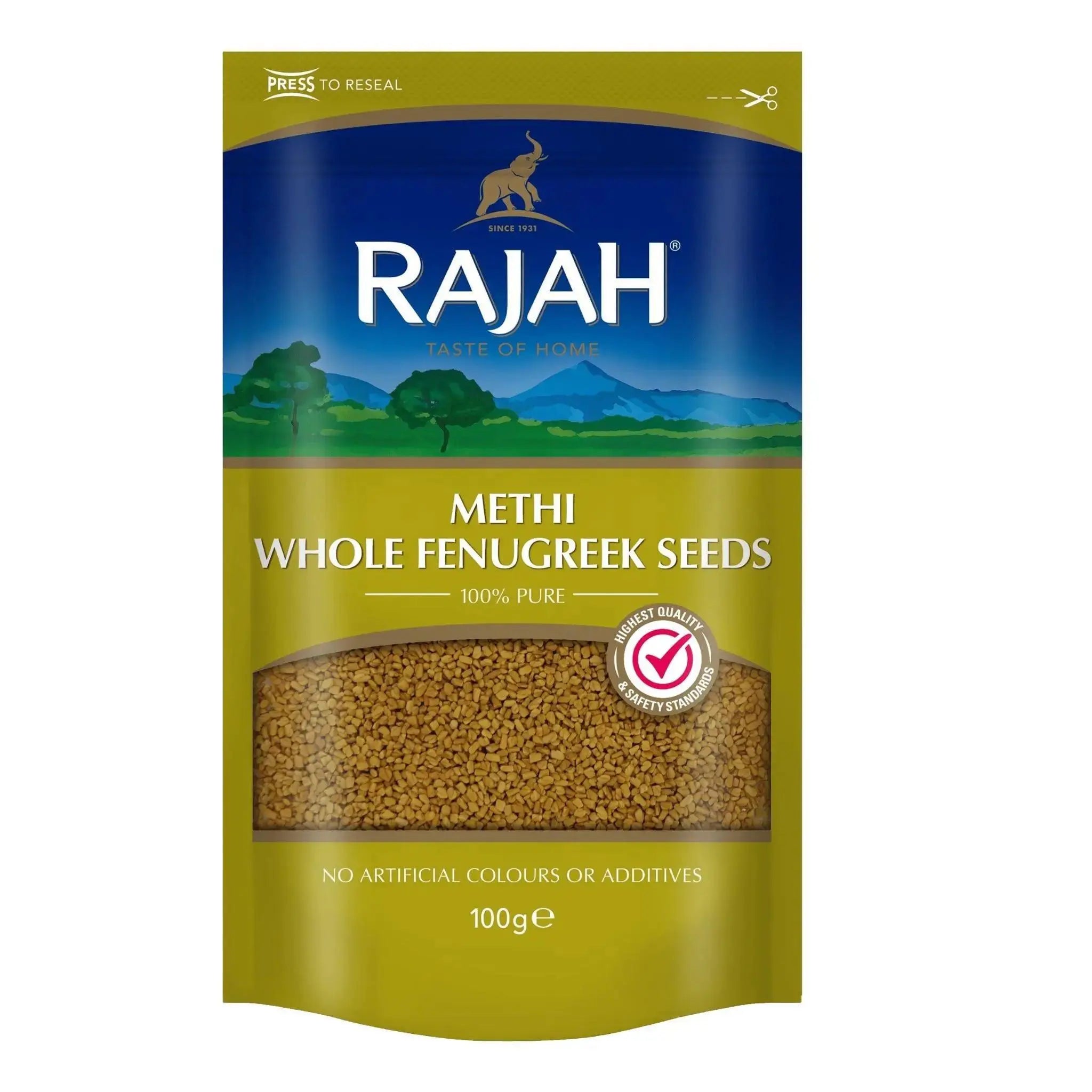Rajah Whole Fenugreek Seeds(100g)  Adomoo