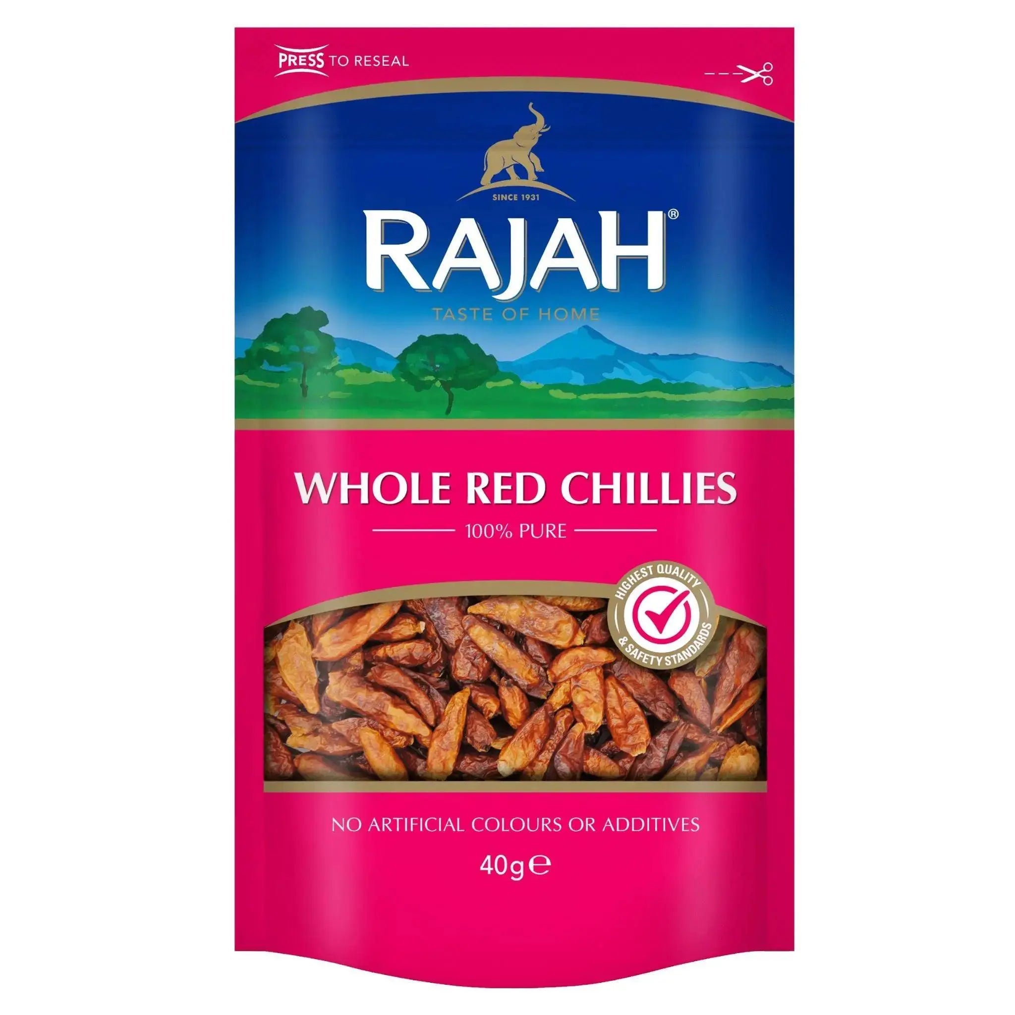 Rajah Whole Red Chillies  Adomoo