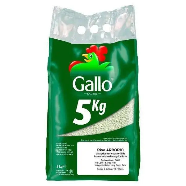 Riso Gallo Arborio 5KG Adomoo