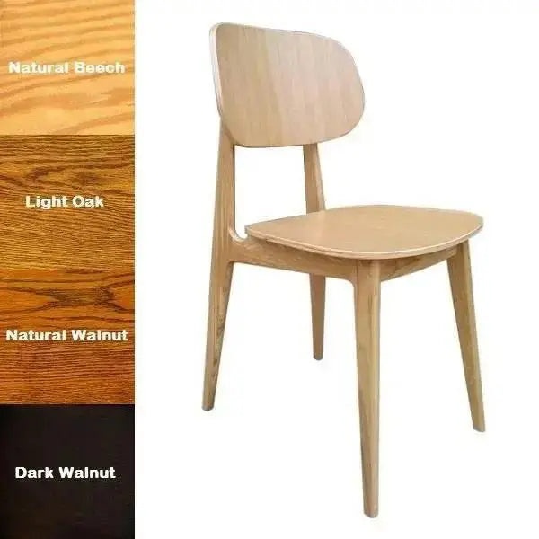 Robinson Wooden Chair in Dark Walnut  Adomoo