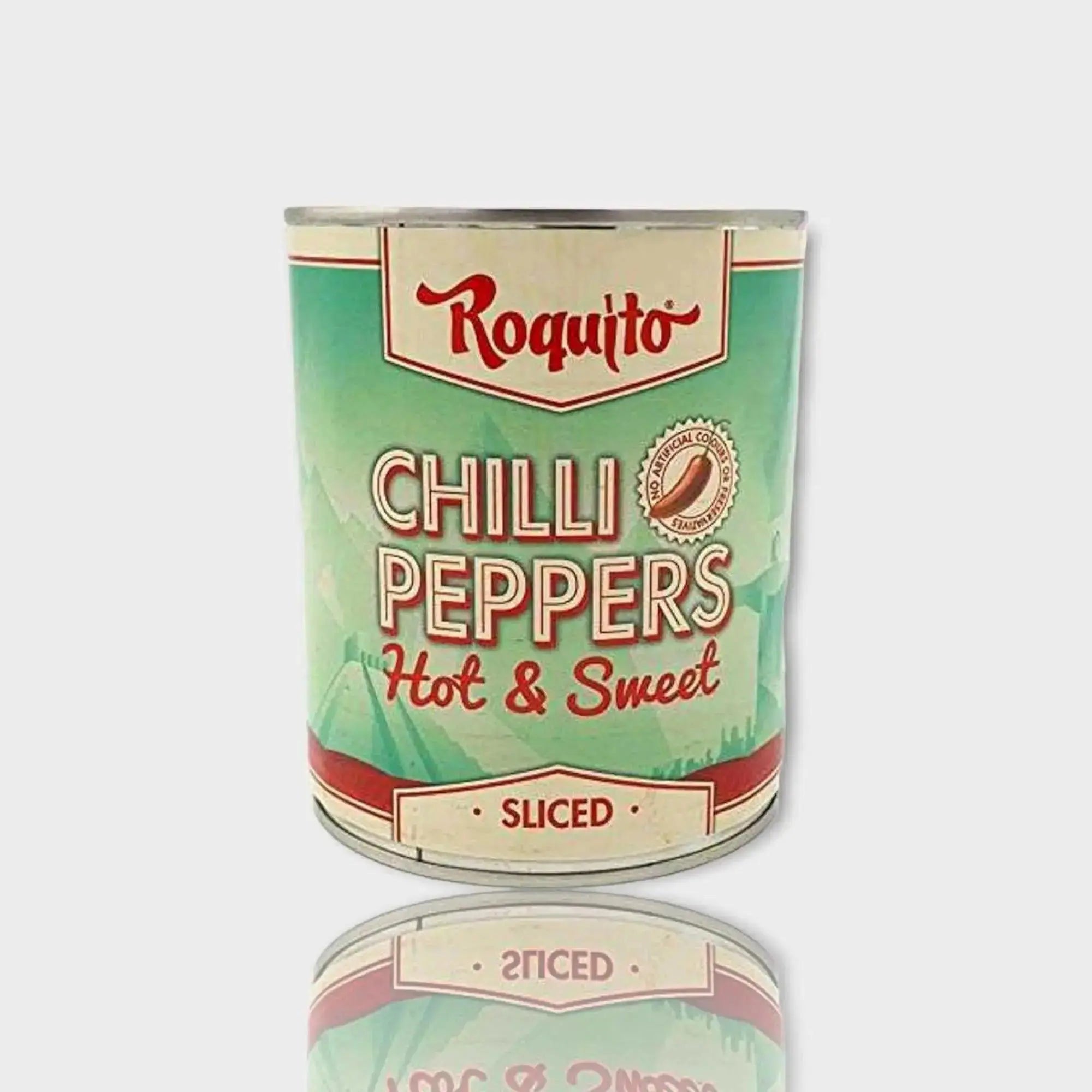 Roquito Chilli Peppers Hot & Sweet Sliced 822 Grams  Adomoo