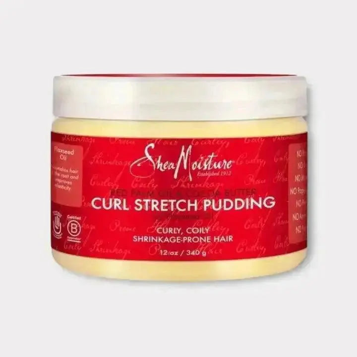 Shea Moisture Red Palm Oil & Cocoa Butter Elongating Puding 340GR Adomoo