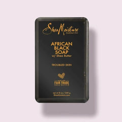 SheaMoisture African Black Soap Bar - Black Adomoo
