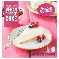 Sidoli Gluten Free Vegan Cheese Cake 1.500kg (Case of 6)  Adomoo