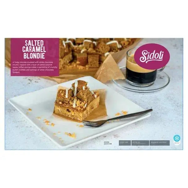 Sidoli Salted Caramel Blondie 2.250kg  Adomoo