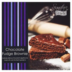 Signature by Pearl's Chocolate Fudge Brownie (Case of 8)  Adomoo