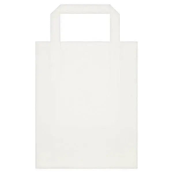 Small White Takeaway Bags 100's  Adomoo