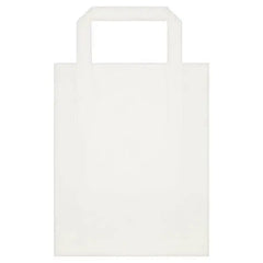 Small White Takeaway Bags 100's  Adomoo