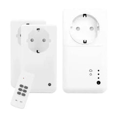 Smartwares SH5SETGW Intelligent WiFi Plug With Remote Control (Pack Of 3) Adomoo