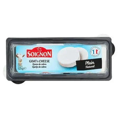 Soignon Natural Goat's Cheese 125g Adomoo