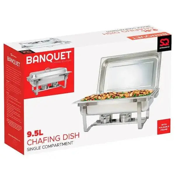 St Steel 9.5L Chafing Dish  Adomoo