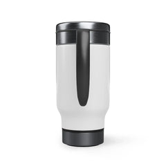 Stainless Steel Travel Mug with Handle, 14oz  Adomoo