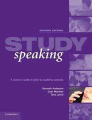 Study Speaking by Kenneth University of Edinburgh Anderson Adomoo
