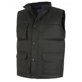 Super Pro Bodywarmer Black - Navy 60 Degree Wash Adomoo