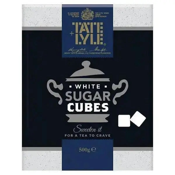 Tate & Lyle Fairtrade Cane Sugar White Cubes 500g  Adomoo