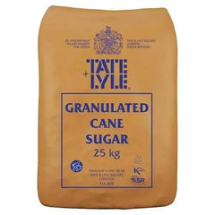 Tate & Lyle Granulated Cane Sugar 25kg  Adomoo