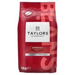Taylors of Harrogate Espresso Beans Roast Coffee 1kg  Adomoo