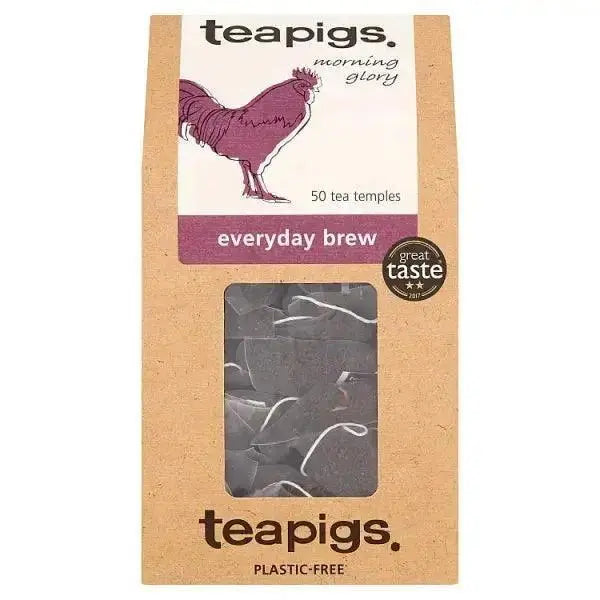 Teapigs Everyday Brew Tea Temples 50 x 3.3g (165g)  Adomoo