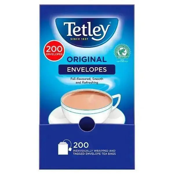Tetley 200 Original Enveloped Tea Bags 400g  Adomoo