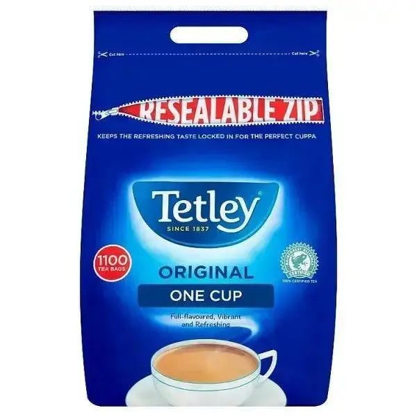 Tetley One Cup Tea Bags x1,100 Black Tea Tetley  Adomoo
