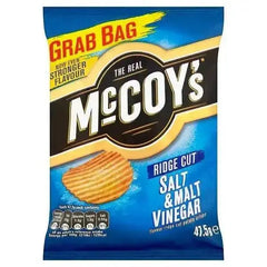 The Real McCoys Salt & Malt Vinegar Flavour (Case of 26) Adomoo