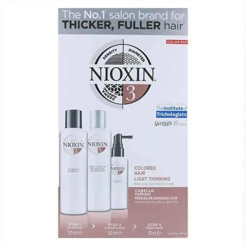Treatment Wella Nioxin Trial Kit Sistem 3 Coloured Hair  Adomoo