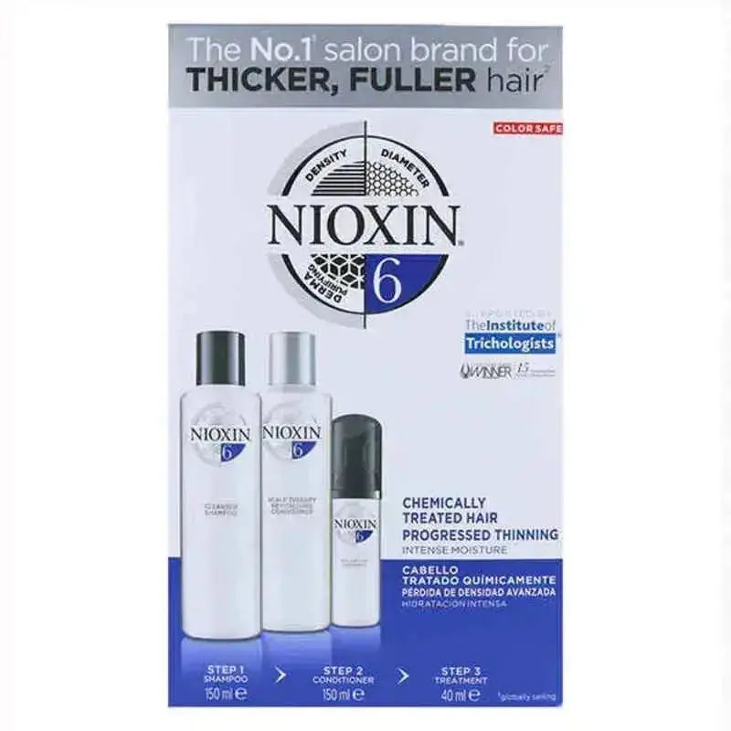 Treatment Wella Nioxin Trial Kit Sistem 6 Treated Hair  Adomoo