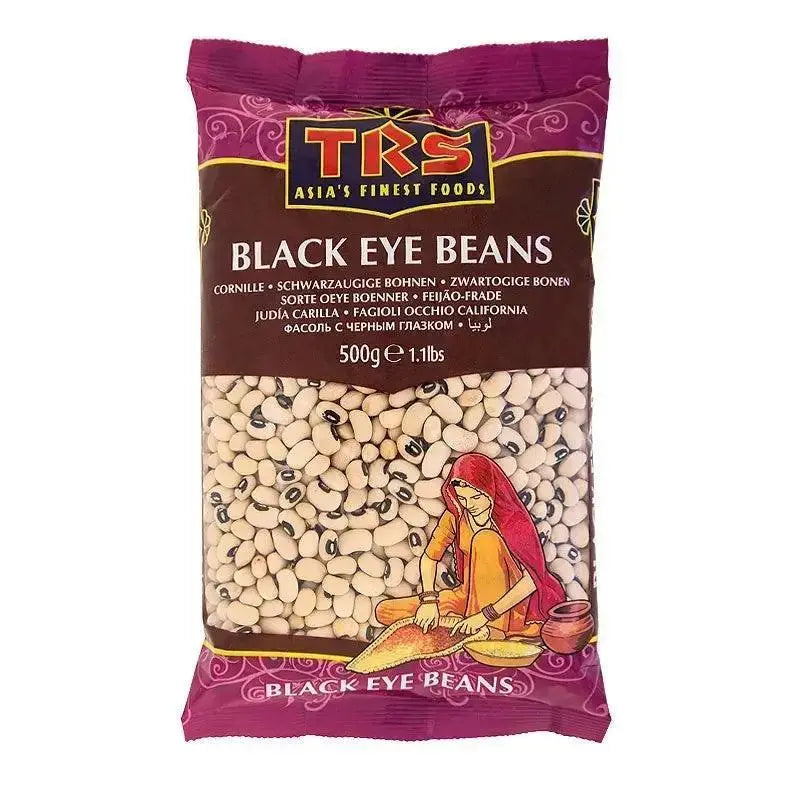 TRS Black Eyed Beans a Natural Source of Protein (500g) Adomoo