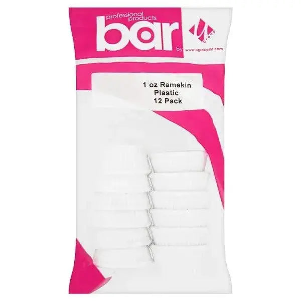 U Group Bar Professional Products 1oz Ramekin Plastic 12 Pack  Adomoo