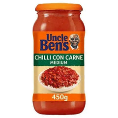 Uncle Bens Chilli Con Carne Medium Sauce 450g (Case of 6)  Adomoo