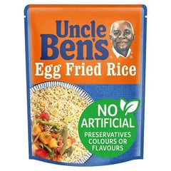 Uncle Bens Egg Fried Microwave Rice 250g (Case of 6)  Adomoo