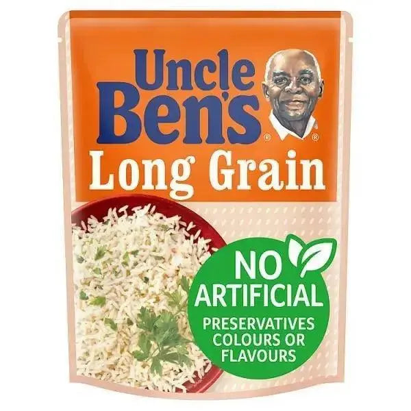 Uncle Bens Long Grain Microwave Rice 250g (Case of 6)  Adomoo