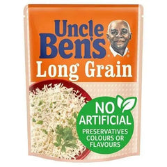 Uncle Bens Long Grain Microwave Rice 250g (Case of 6)  Adomoo